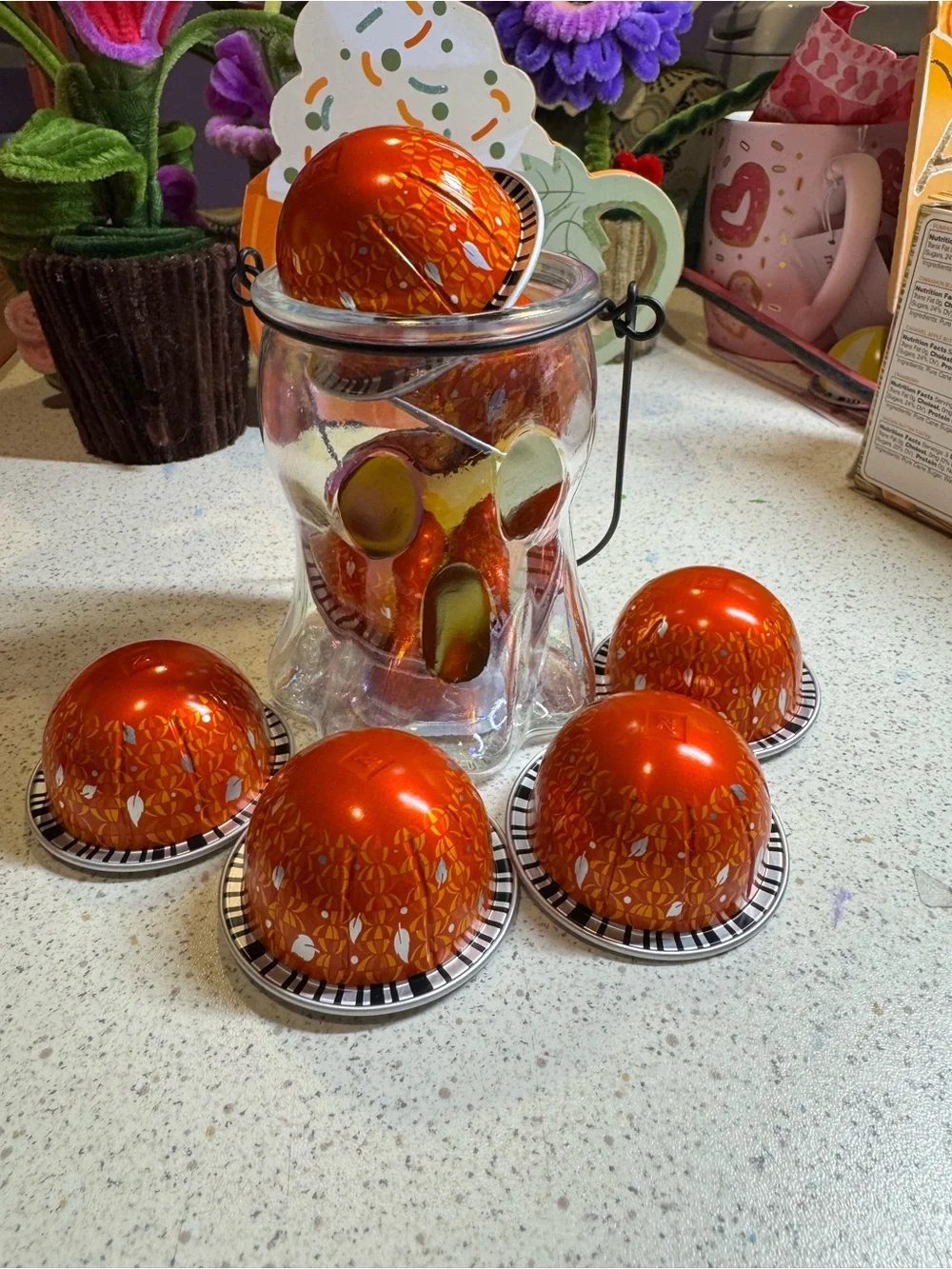 Nespresso VERTUO  Pumpkin 🎃 spice cake pods gift 🎁 set